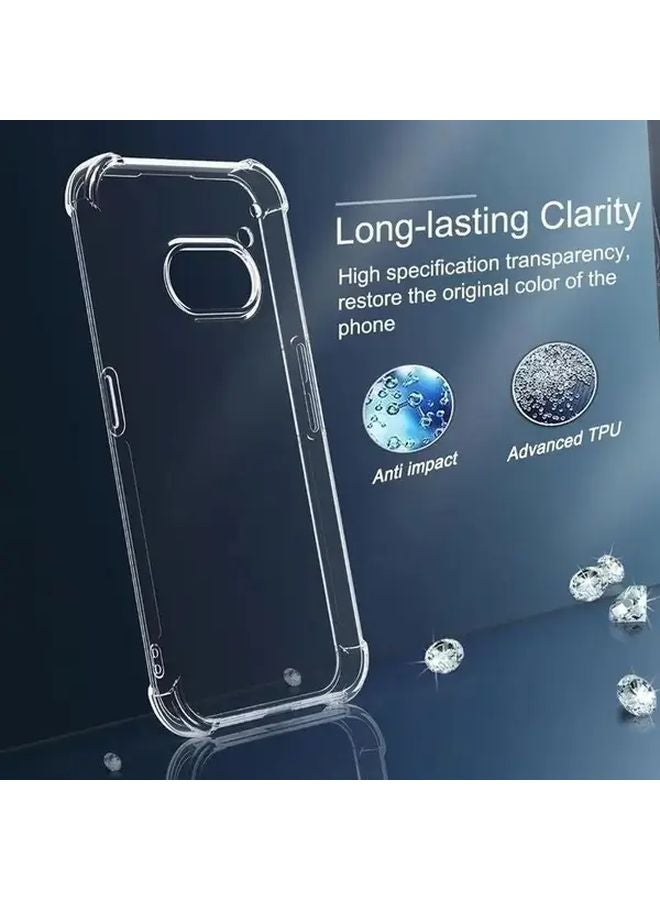 Transparent TPU Case For Nothing Phone 2a Plus With Shockproof Corner Bumpers - Image 5